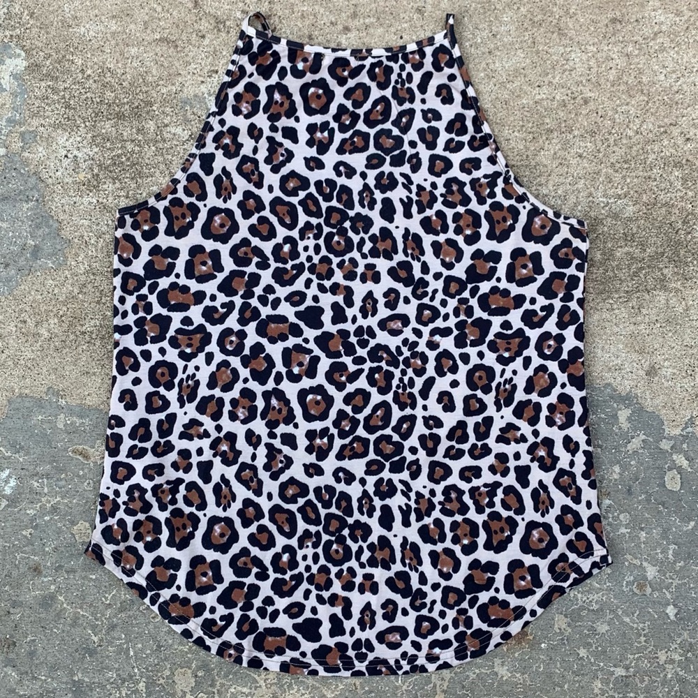Two Count High Neck Spaghetti Strap Tops Size L - Picture 5 of 16